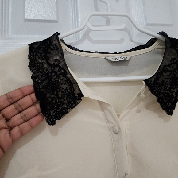 SNIDEL VINTAGE BLOUSE - Picture 3 of 4